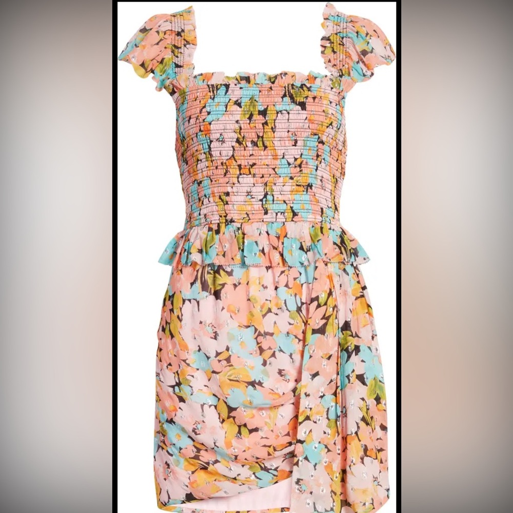SAYLOR METALLIC DRESS